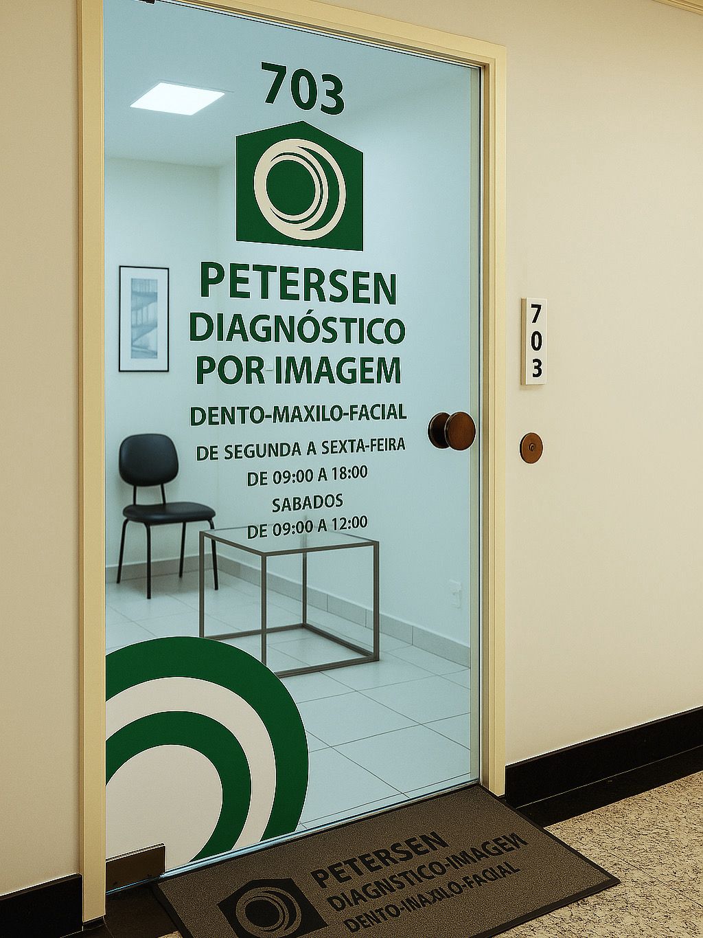 Entrada da Clínica
